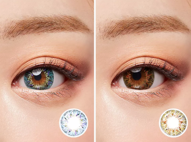 Lenstown Sand Beach Blue Toric 散光 - 半年 con