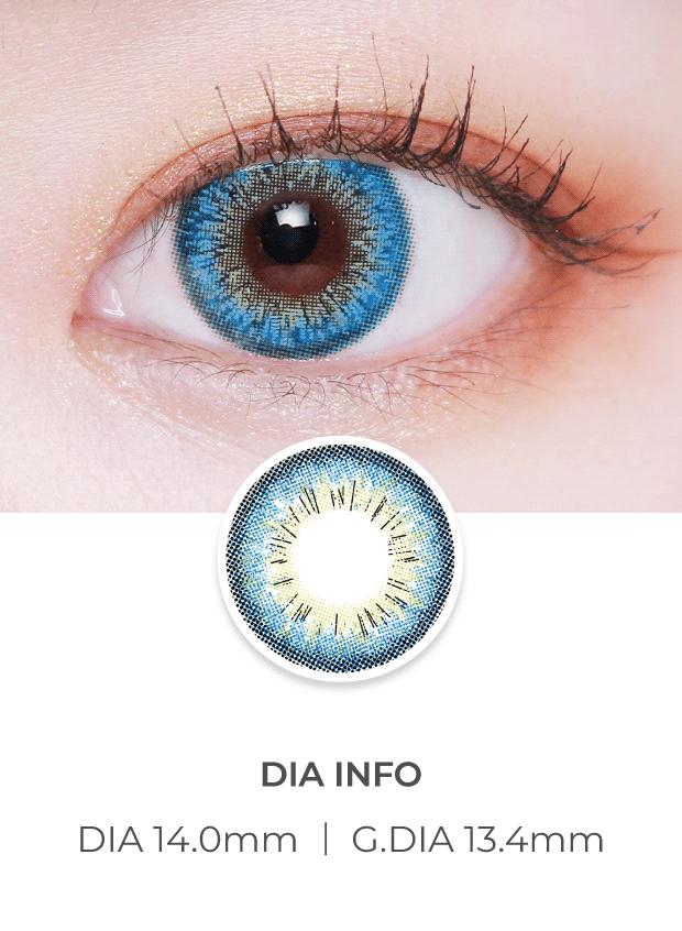 Lensvery Vanity Blue - 季 con