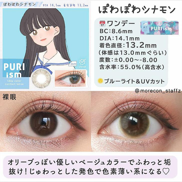 PURI ism - 1 Day powapowa cinnamon (10P)