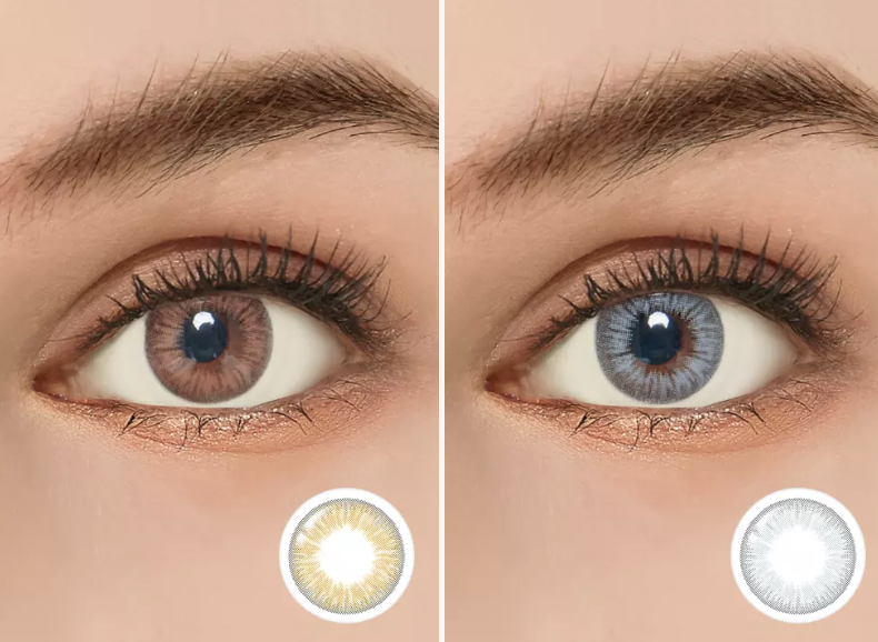 Lenstown Punkyfree Brown - 月con (2P)