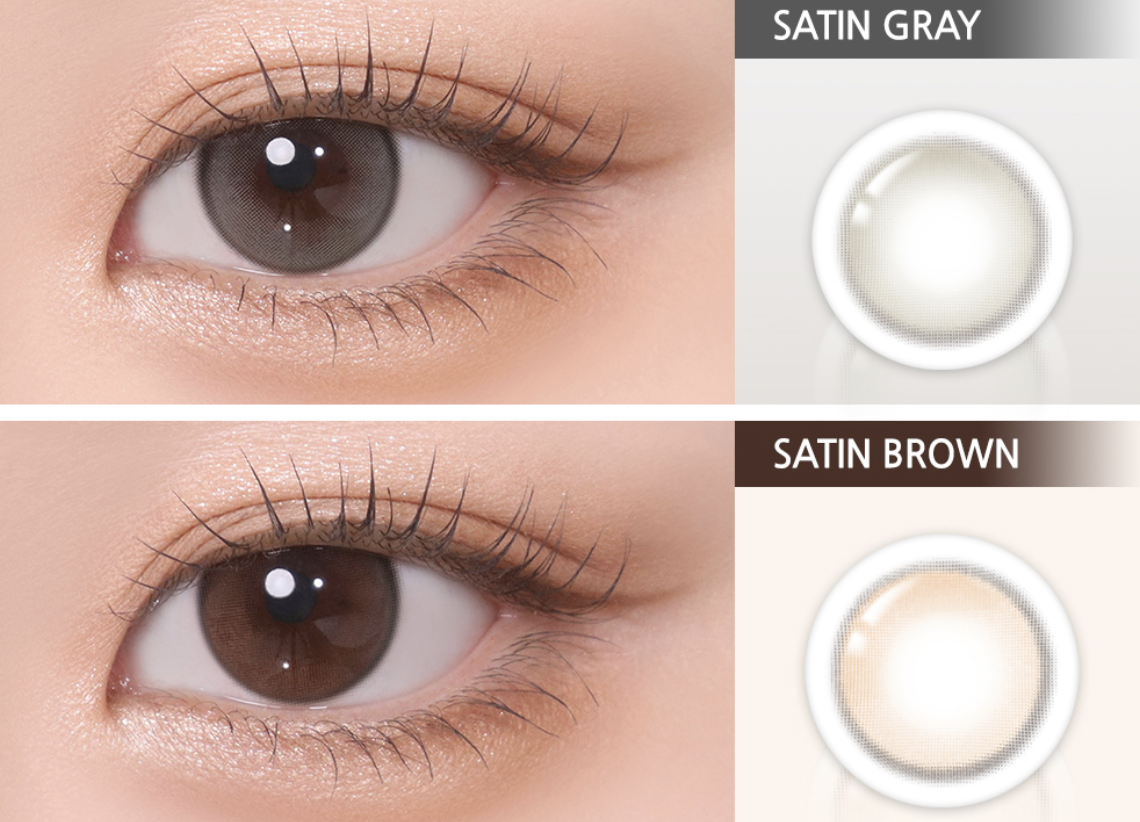 Lenstown Romantea Mood 1 Day Satin Brown (10P)