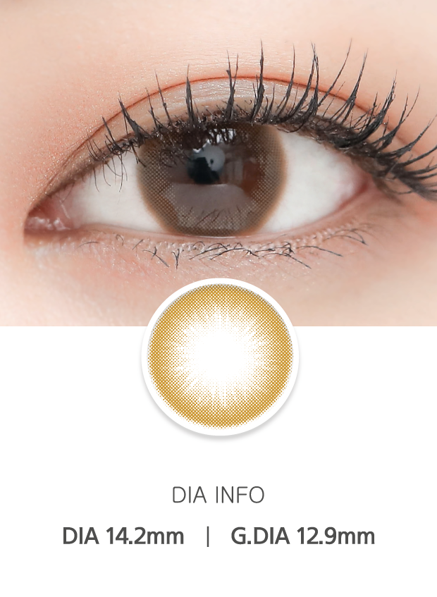 Ann365 Honey U Brown - 月con (2p)