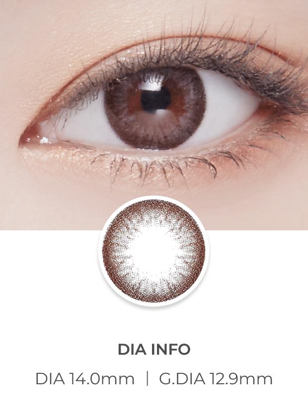 Lensvery Rosee Romantic Gray - 月con (2p)