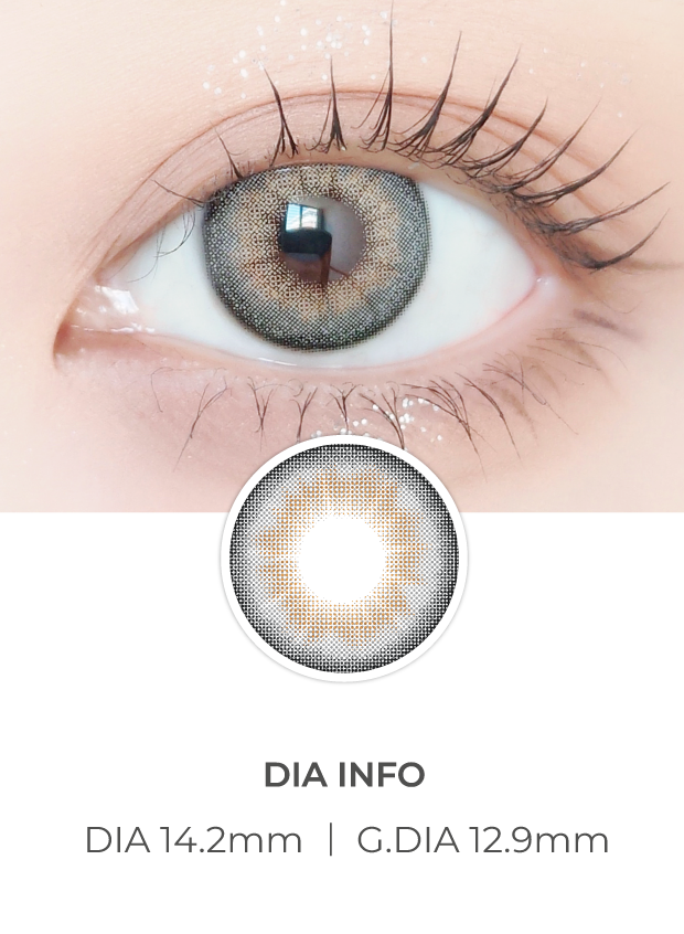 Ann365 Buttercup Gray - 月con (2p)