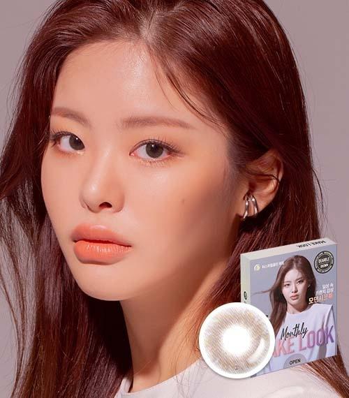 Lensme MAKELOOK DEARBLE BROWN-月con