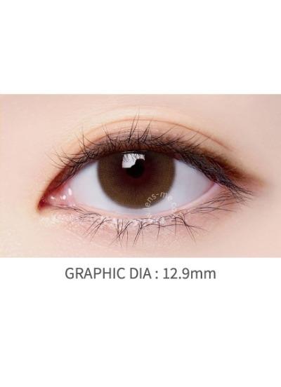 Lensme Noble Mystic Realsome 1 Day Brown  (10p)