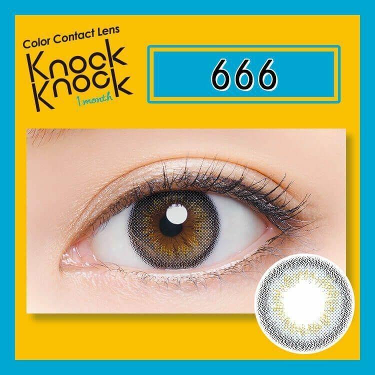 Knock Knock - 666 Blue - 月con (2P)