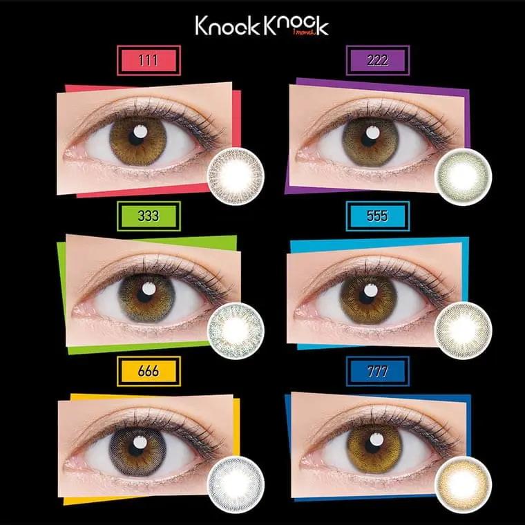 Knock Knock - 666 Blue - 月con (2P)