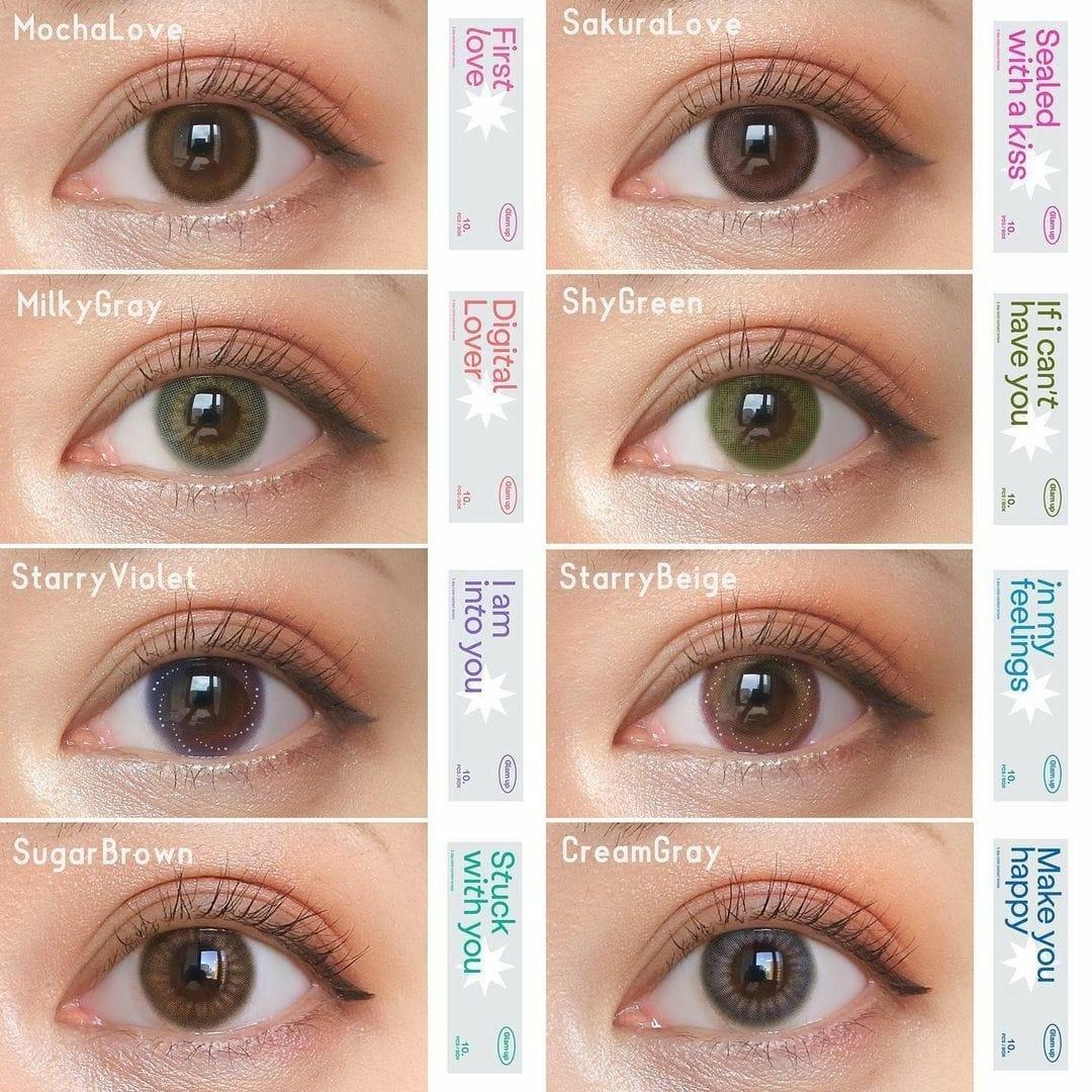 Glam up - 1 Day - Shy Green  (10P)