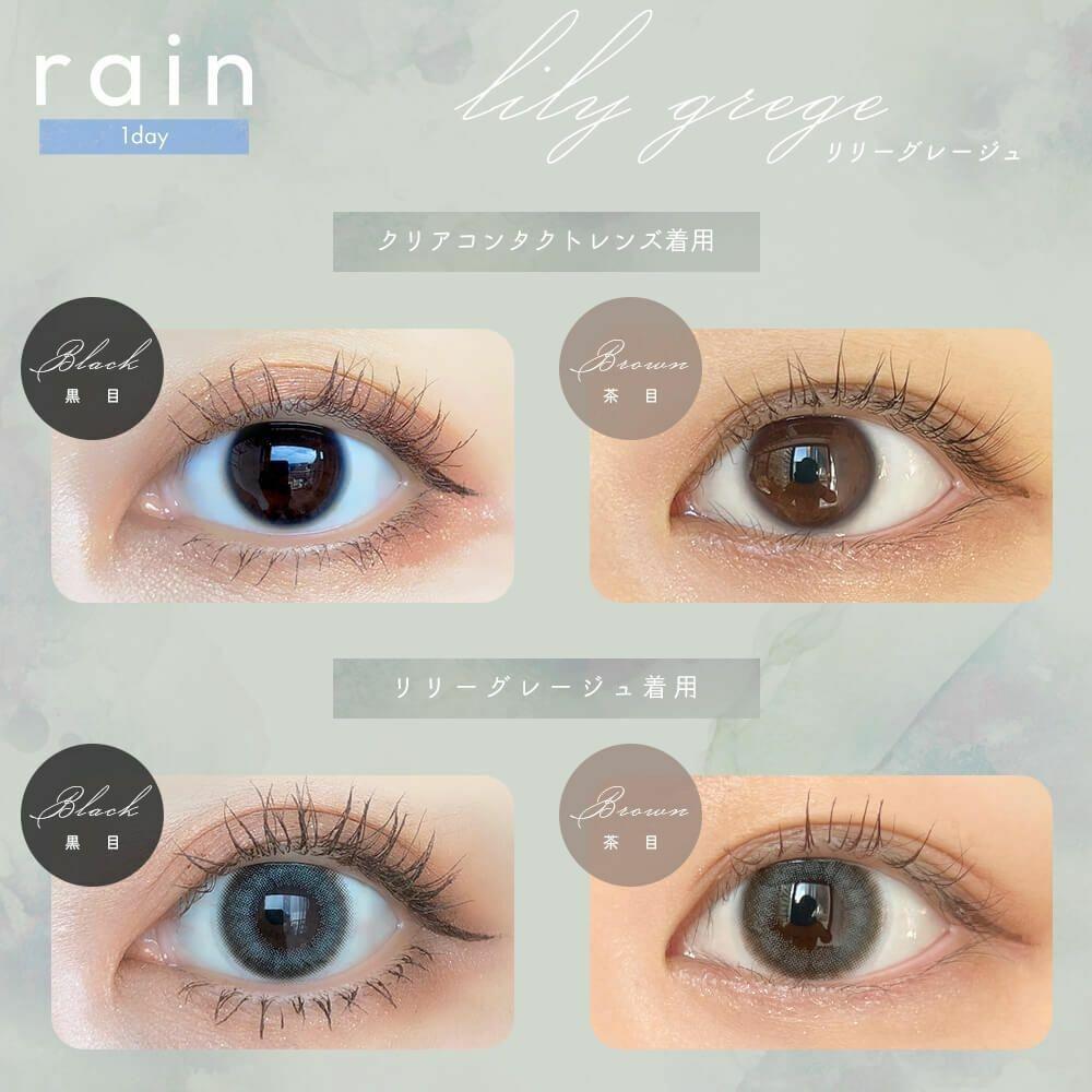 RAIN  - 1Day - lily grege (10P)