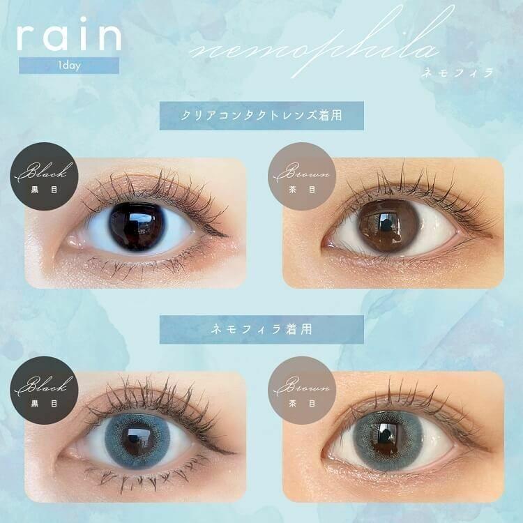 RAIN  - 1Day - nemophila (10P)