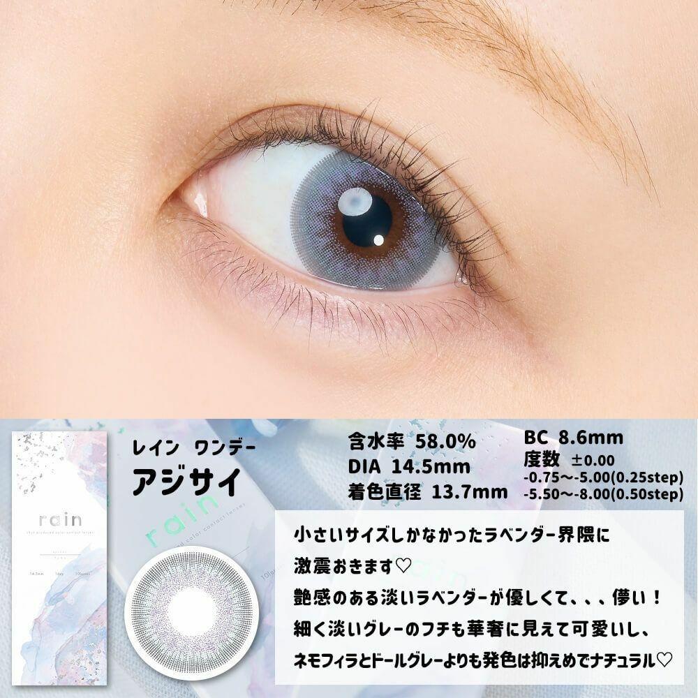 RAIN  - 1Day - ajisai (10P)