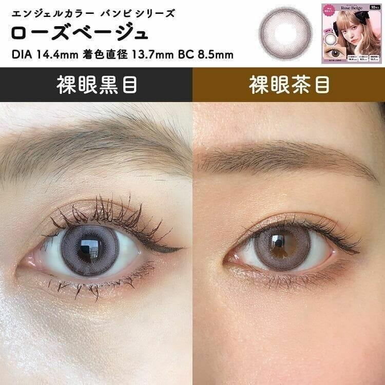 Bambi - Angelcolor Bambi Series 1day Rose Beige (10P)