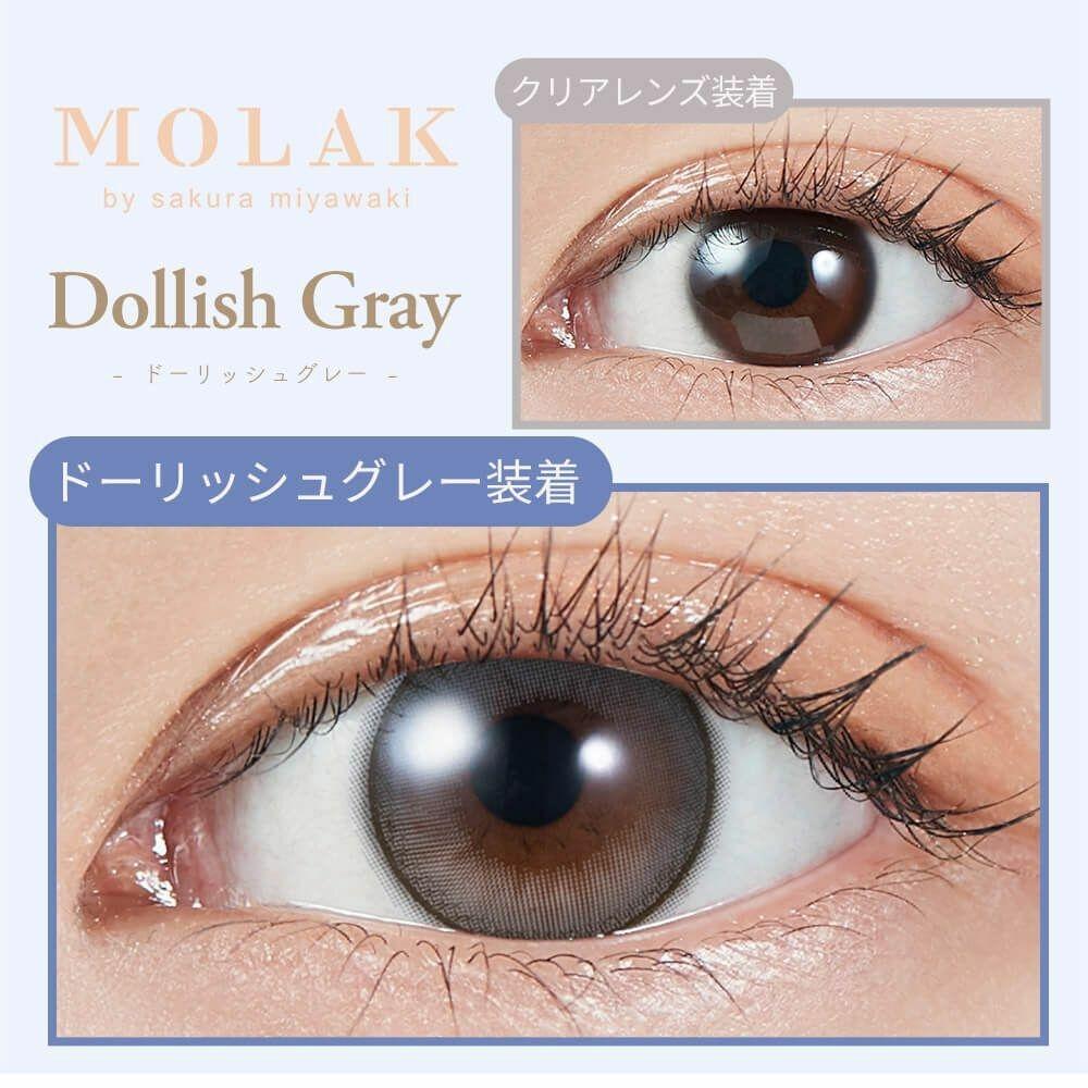 MOLAK - 1day Dollish Gray (10P)