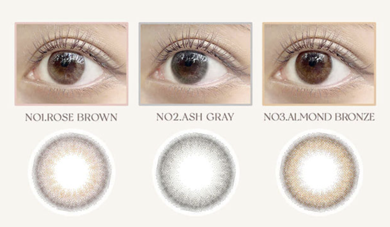 ANGEL EYES by KAREN FUJII - 1 Day Ash Gray (10P)