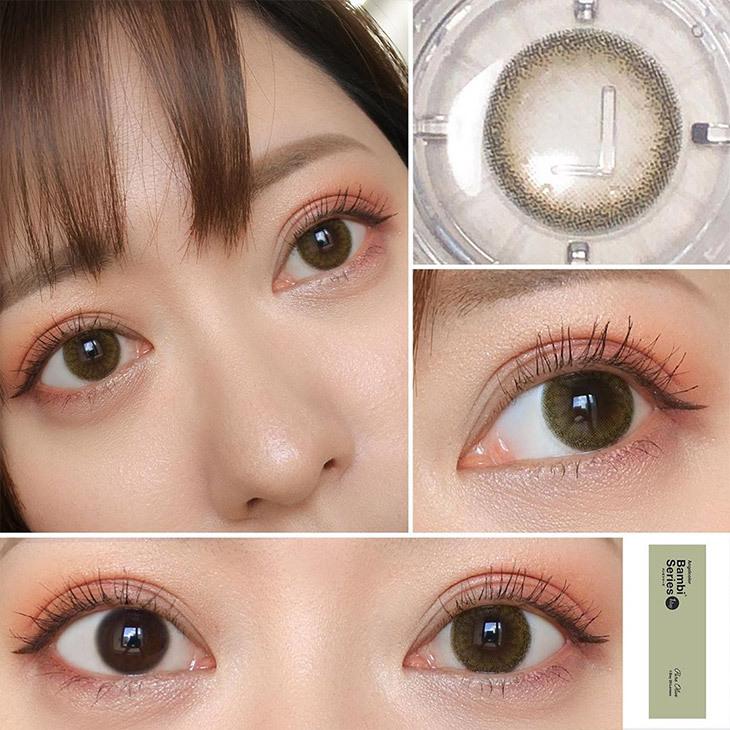 Bambi - Angel Color Bambi series Natural 1 Day Pure Olive (10P)