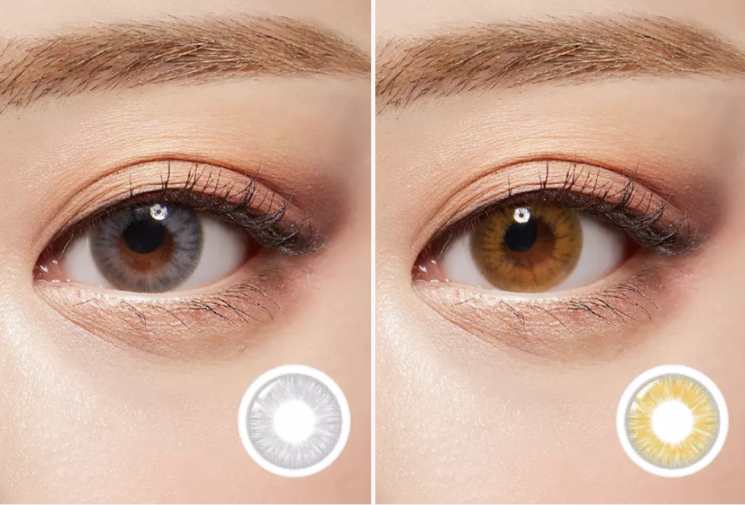 Lenstown Jellypong Gray - 月con (2P)