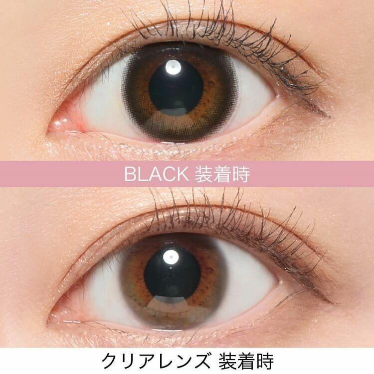 Revia - 1 Day Circle - Black (10P)