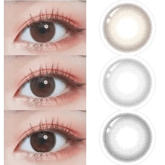 Lenstown Ellybasic Black - 月con (2P)