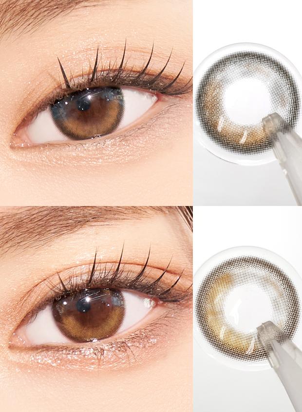 Ann365 Lumie Deep Brown - 月con (2p)