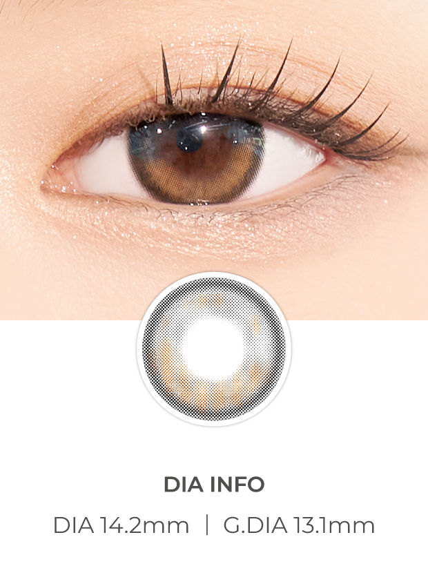 Ann365 Lumie Soft Black - 月con (2p)